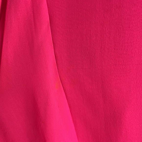 Vintage 1930s shocking pink chiffon cocktail dress. Handmade/couture. Size XS - Picture 10 of 15